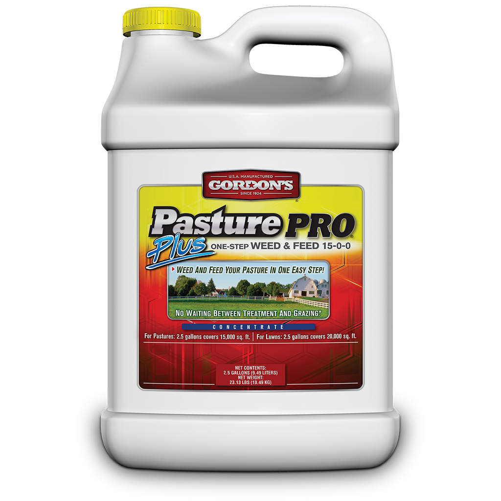 Pasture Pro Plus One-Step Weed & Feed 15-0-0 - 2.5 Gallon - Seed World