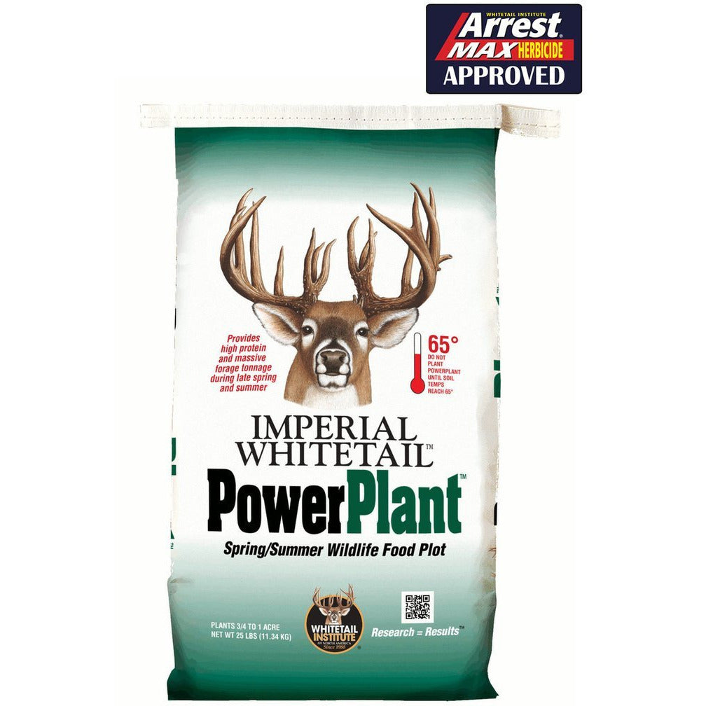 whitetail institute arrest herbicide Imperial Whitetail PowerPlant Seed Spring Summer Wildlife Food Plot– Seed World