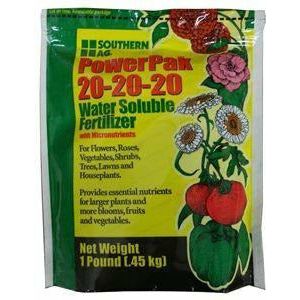 PowerPak 20-20-20 Soluble Fertilizer - 1 Lb. - Seed World