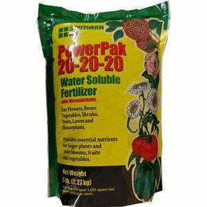 PowerPak 20-20-20 Soluble Fertilizer - 5 Lbs. - Seed World