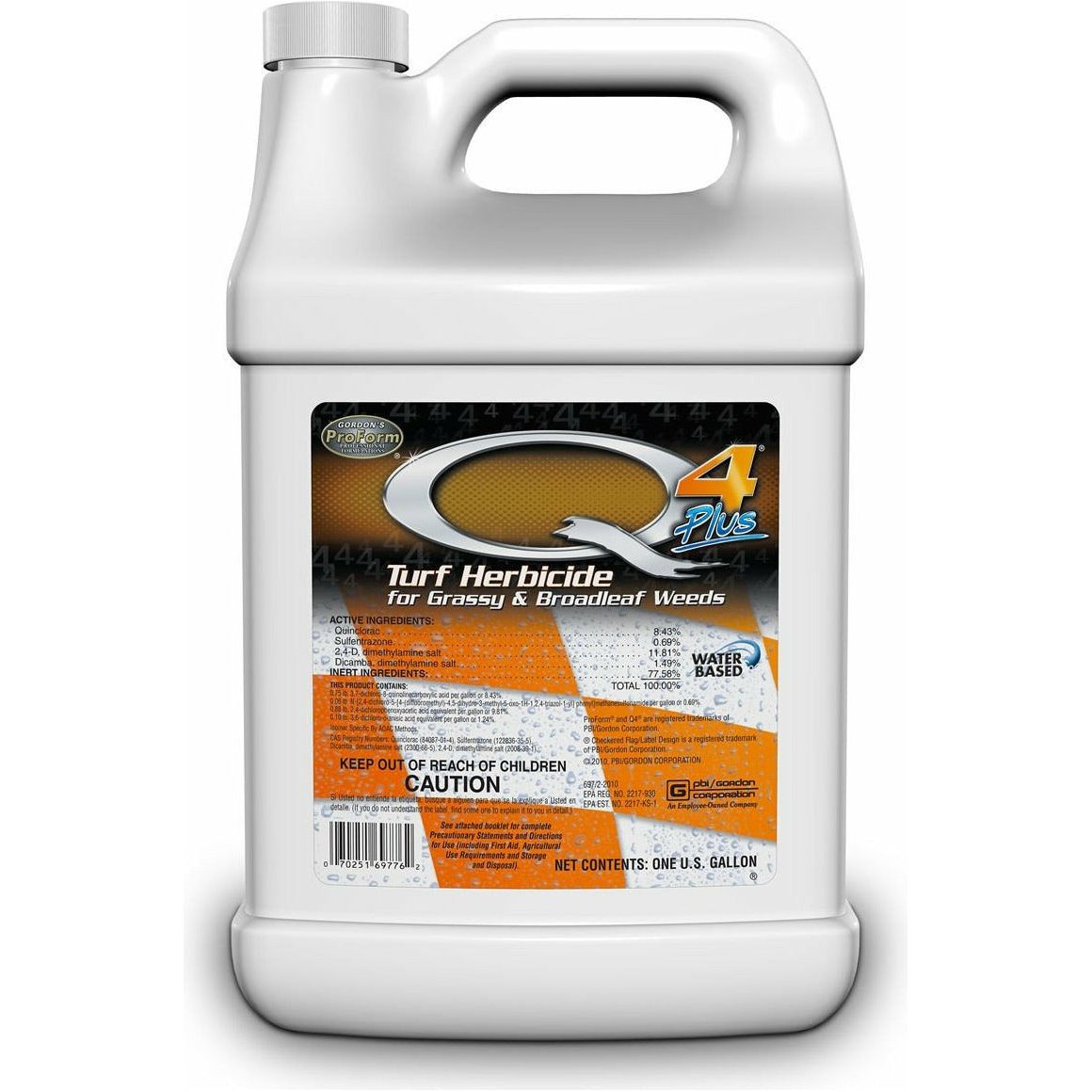 Q4 Plus Broadleaf Weed Herbicide (Controls Nutsedge, Foxtail, Crabgrass) - 1 Gallon - Seed World