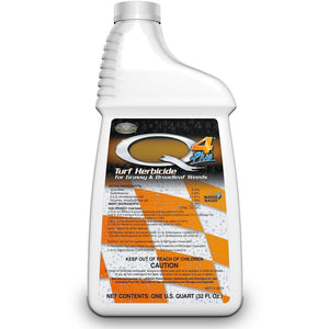 Q4 Plus Broadleaf Weed Herbicide (Controls Nutsedge, Foxtail, Crabgrass) - 1 Quart - Seed World