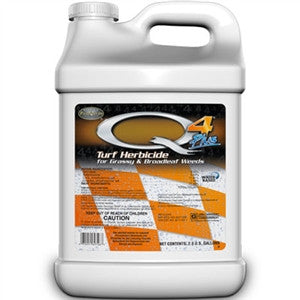 Q4 Plus Broadleaf Weed Herbicide (Controls Nutsedge, Foxtail, Crabgrass) - 2.5 Gallon - Seed World