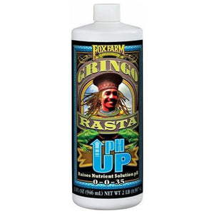 FoxFarm Gringo Rasta pH Up Liquid- 0-0-35- 1 Quart - Seed World