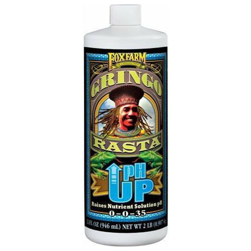 FoxFarm Gringo Rasta pH Up Liquid- 0-0-35- 1 Quart - Seed World