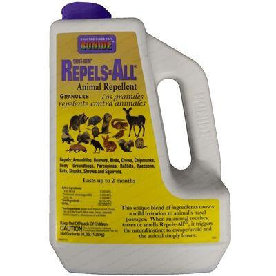 Repels-all animal repellent