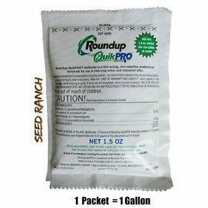 Roundup Quikpro Herbicide 1 QuickPro Packet - 1.5 Oz. - Seed World