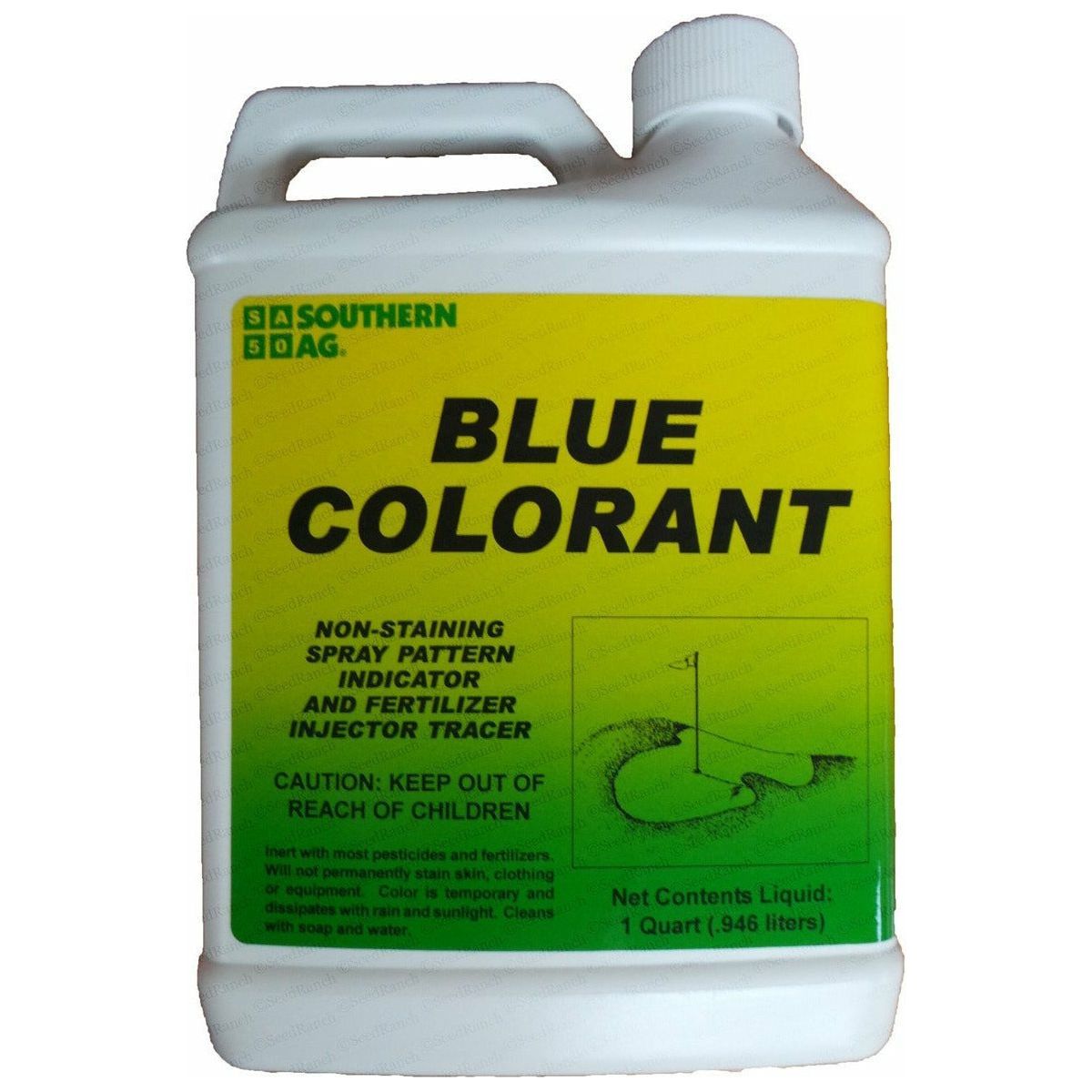 Direct Blue Colorant Southern AG Blue Colorant - 1 Qt.– Seed World