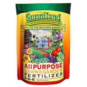 Sunniland All Purpose Lawn & Garden 6-6-6 Fertilizer  -10 Lb - Seed World