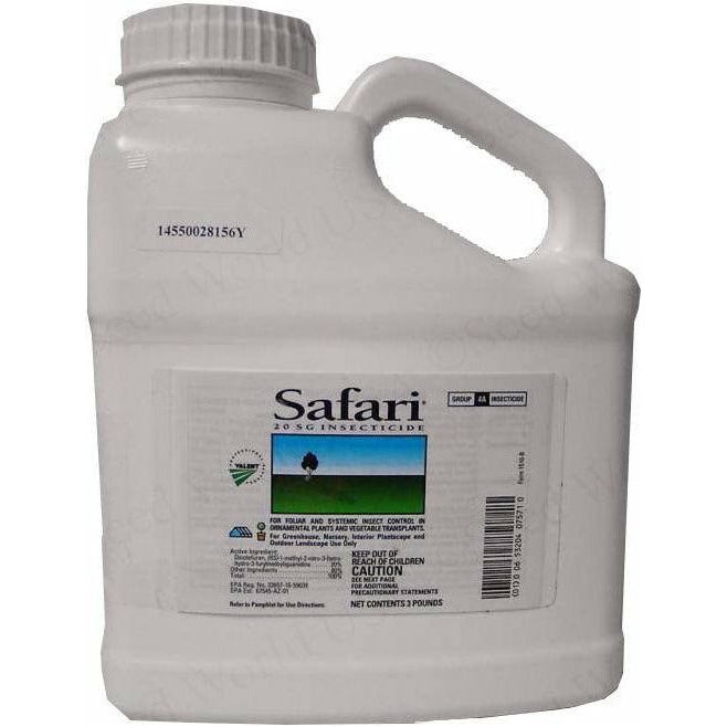 Safari 20 SG Insecticide (Dinotefuran) - 3 Lbs. - Seed World