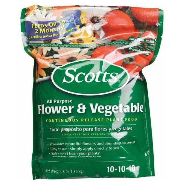 scotts fertilizer plant Scotts 3 Lbs. All Purpose Flower & Vegetable Plant Food