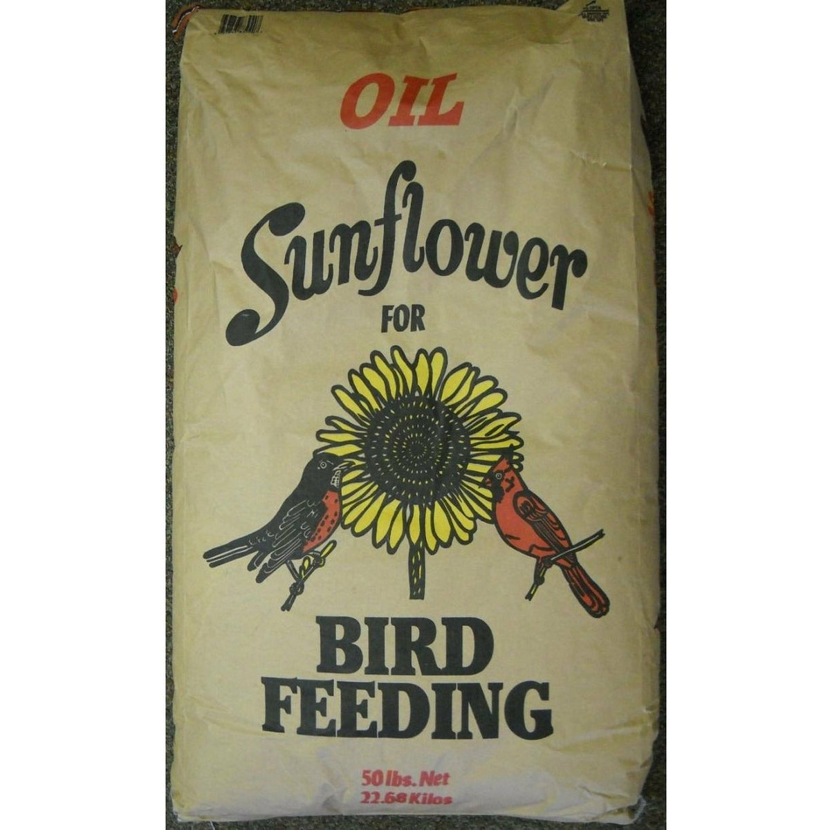 Shafer Black Oil Bird Food Seed 50 Lbs. Seed World