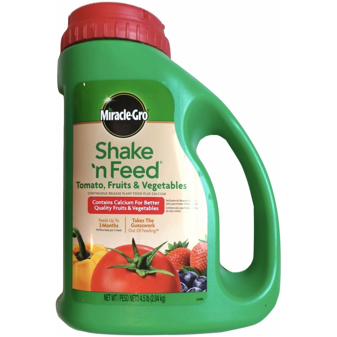 Miracle Gro 9-4-12 Tomato Fruits and Vegetables Fertilizer - 4.5 Lbs. - Seed World