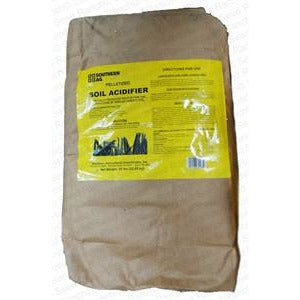 soil acidifier pellets 50 lbs