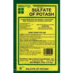 Sulfate of Potash 0-0-50 Granular Fertilizer - 5 Lbs. - Seed World