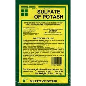 Sulfate of Potash 0-0-50 Granular Fertilizer - 20 Lbs. - Seed World