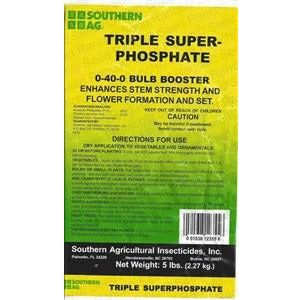 Triple Super Phosphate Bulb Booster 0-40-0 Fertilizer - 5 Lbs. - Seed World