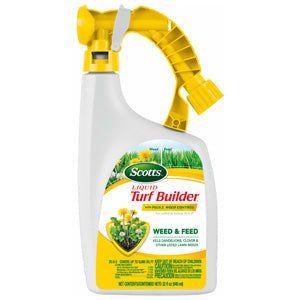 Scotts Liquid Turf Builder With Plus 2 Weed Control - 1 quart - Seed World