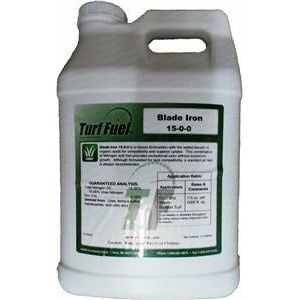 Turf Fuel Blade Iron 15-0-0 Liquid Turf Fertilizer - 2.5 Gallons - Seed World