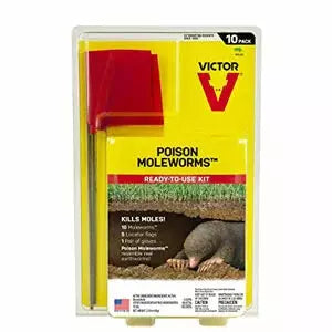 Victor Poison Moleworms Kit (10 Pack) - Seed World