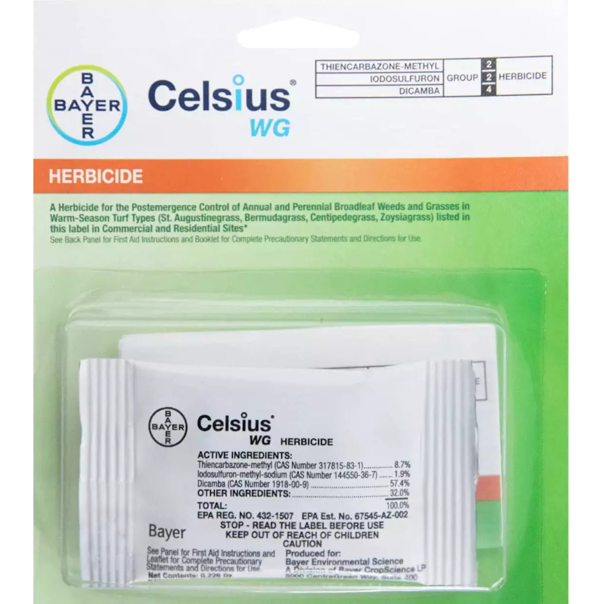 celcius herbicide label Celsius Herbicide WG