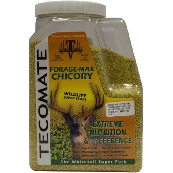Tecomate Chicory Food Plot Seed - 3 lbs. - Seed World