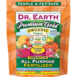 Dr Earth Premium Gold Organic All Purpose Fertilizer - 4 lbs - Seed World
