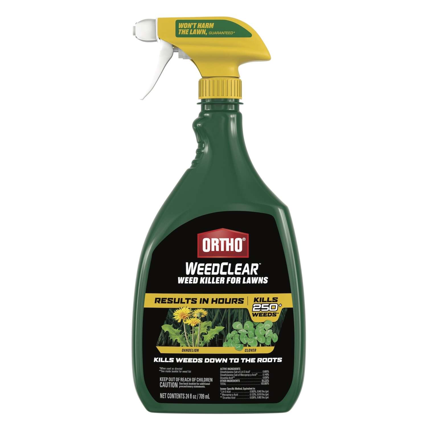 herbicide spray Ortho WeedClear Weed Killer Liquid 24 oz