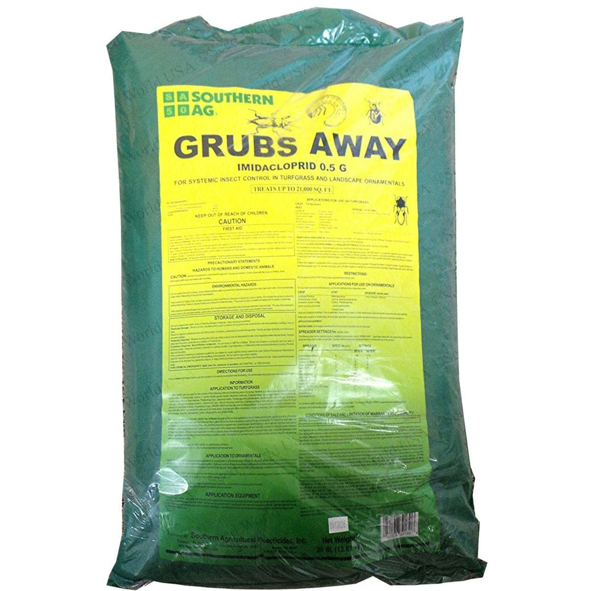 Professional Lawn Grub Control - 30 Lbs. - Seed World