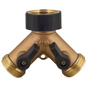 Metal 2-Way Hose Valve - Seed World