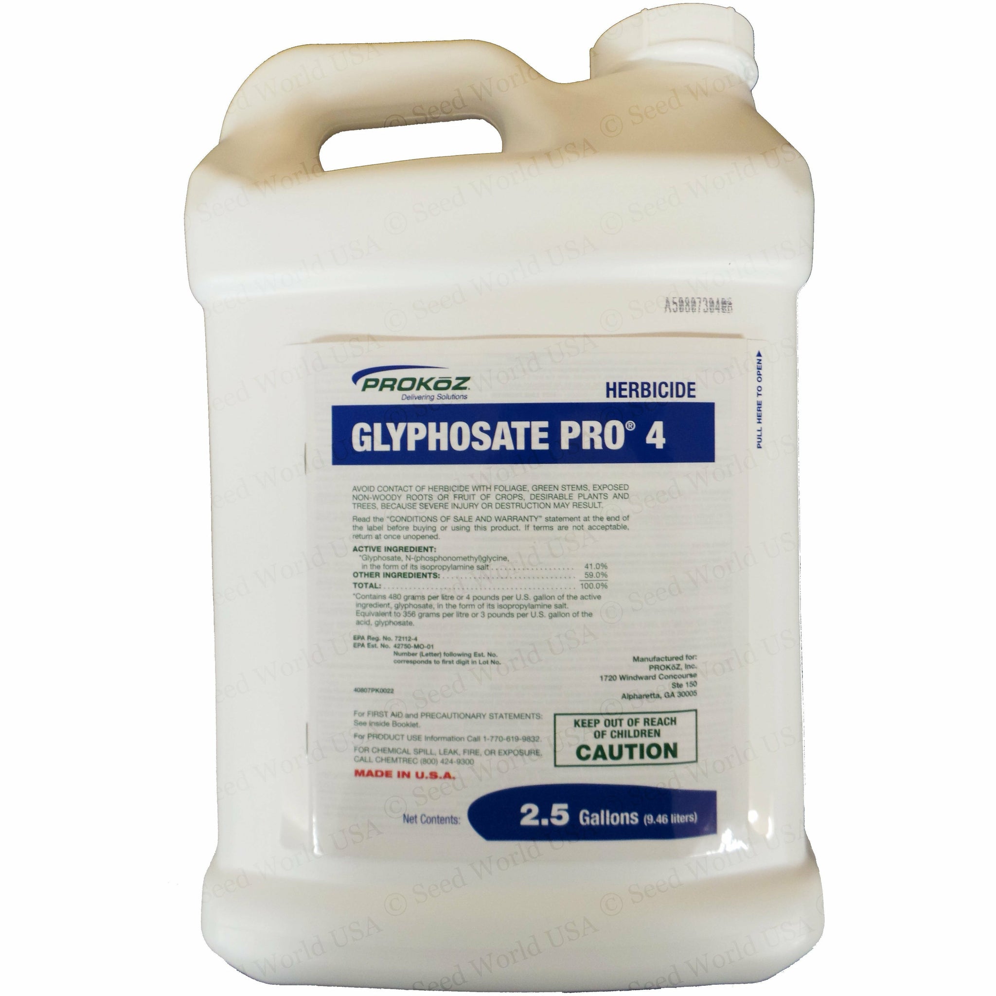 foam herbicide glyphosate Prokoz Glyphosate Pro 4 Glyphosate 41% Herbicide