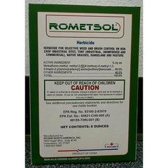 ROTAM Rometsol Herbicide 8oz- Metsulfuron Methyl MSM