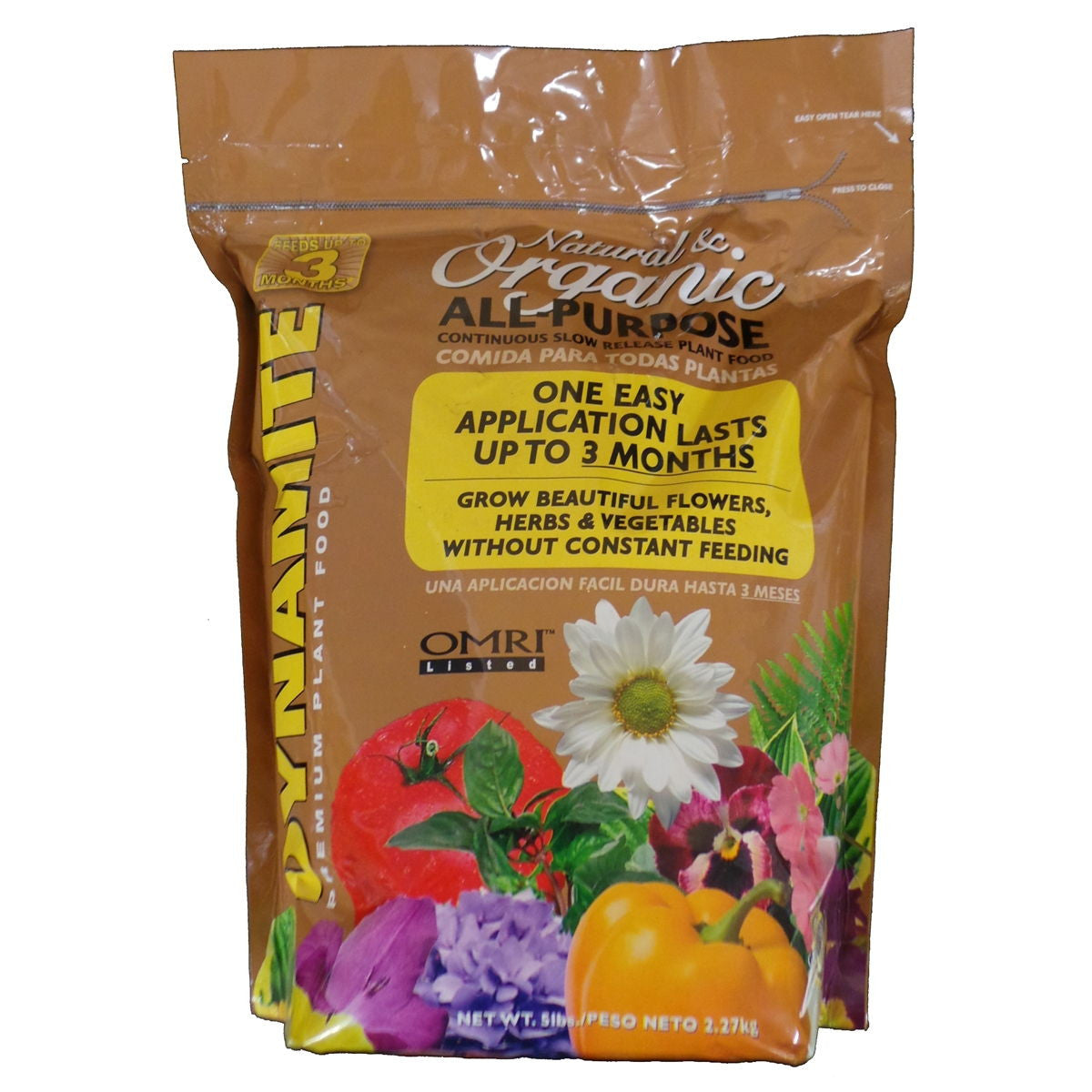 plant fertilizer home depot Dynamite All-Purpose Organic Plant Food 10-2-8