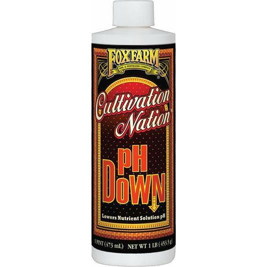 FoxFarm Cultivation Nation pH DOWN - Seed World