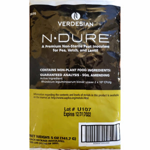 N-Dure Peas/Vetch/Lentils Inoculant (Organic)  - 5 Oz. - Seed World