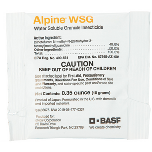 Alpine WSG Insecticide - Seed World