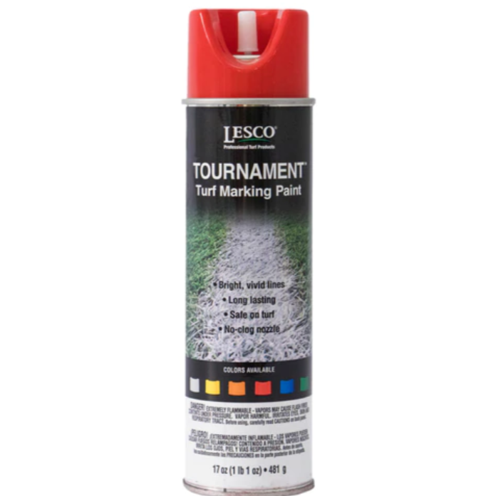 Tournament Turf Marking Paint Red - 17 oz. - Seed World