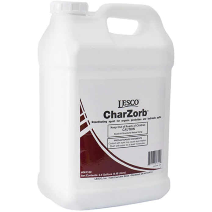 LESCO Charzorb Flowable Activated Charcoal- 2.5 Gallon - Seed World