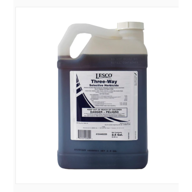 lockdown herbicide Lesco Three-Way Selective Post Emergent Liquid Herbicide– Seed World