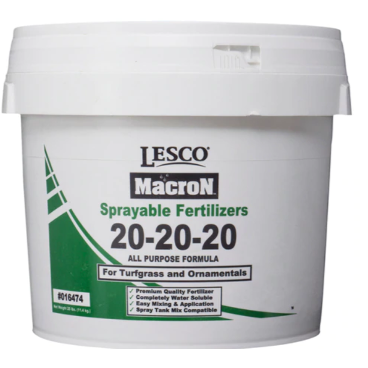 LESCO MacroN  20-20-20 - Soluble Fertilizer - 25 lb. - Seed World