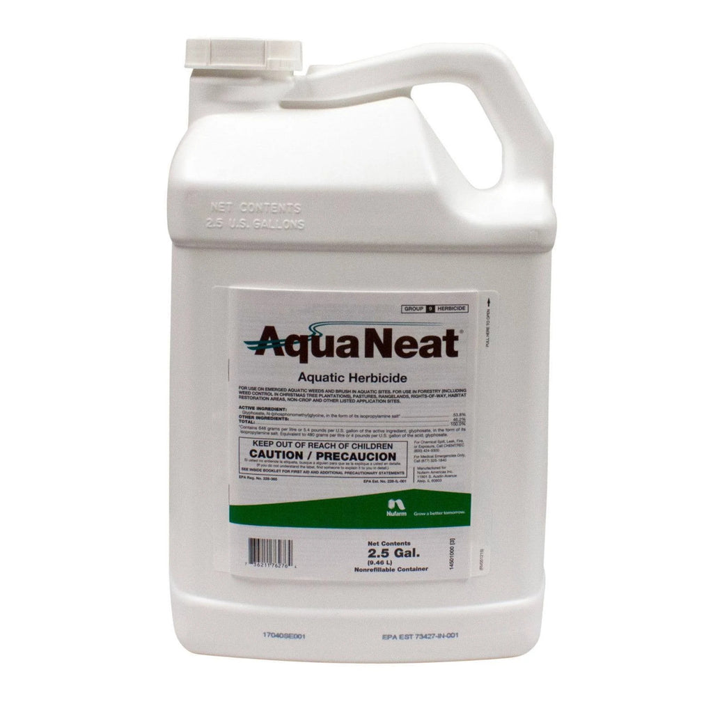 glyphosate based aquatic herbicide AquaNeat Aquatic Herbicide, 2.5 Gal