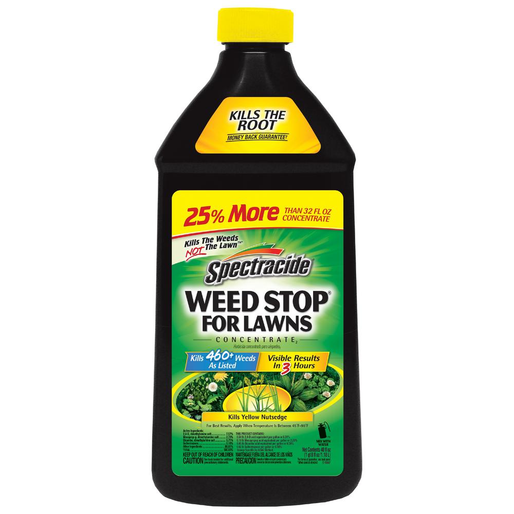 best herbicide to kill lespedeza Spectracide Weed Stop Concentrate - Kills 460+ Weeds