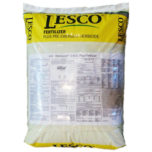 Lesco Pre-emergent herbicde plus fertilizer stonewall